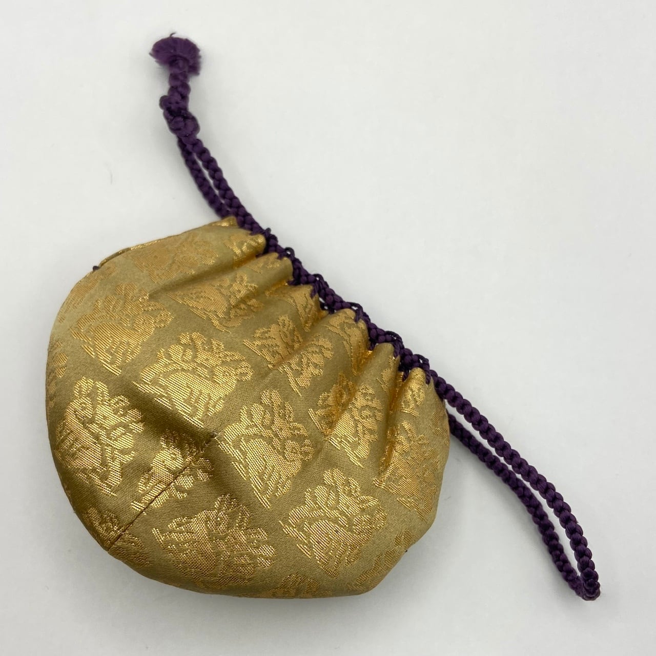 新古】文琳茶入 桶谷定一 共箱入 仕覆：花兎金襴 | 茶道具 錦玉堂