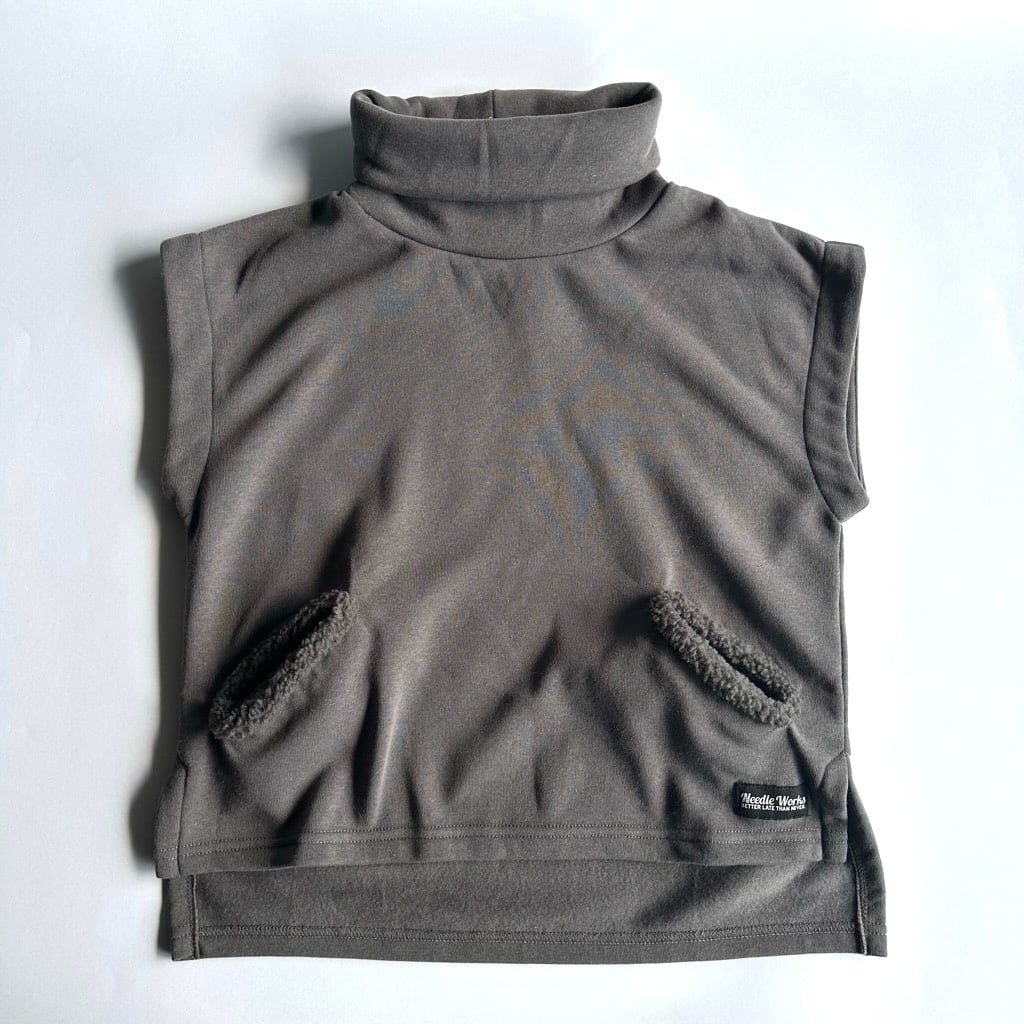 Needle Works Ojisan Sweatshirt【130-140cm】Charcoal
