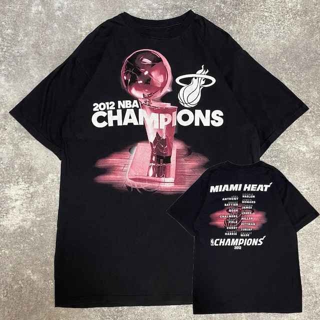 マイアミ・ヒート 2012 NBA Champions Tシャツ adidas