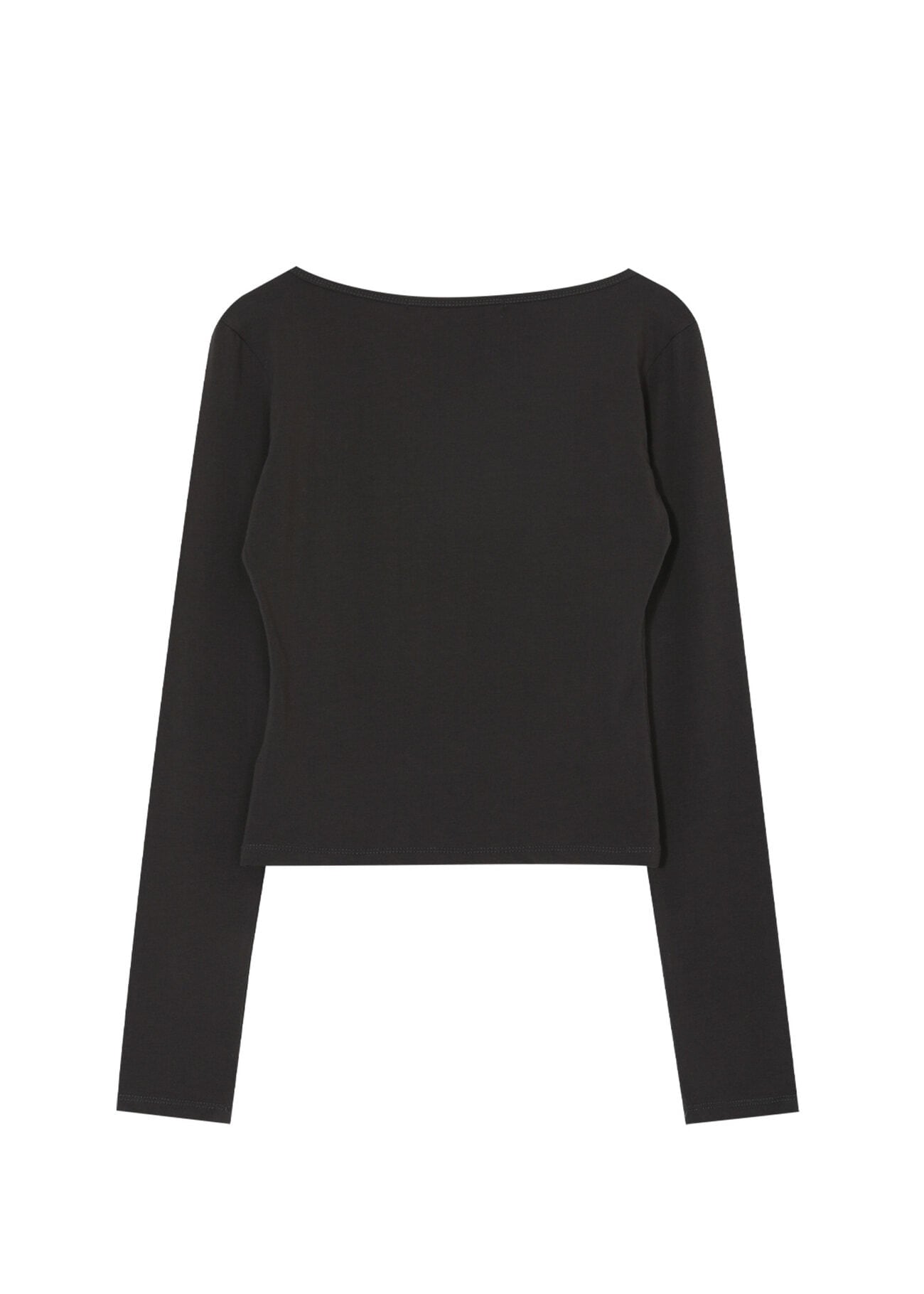 BOHEMIAN SEOUL] PALE PRINETED LONG SLEEVE, CHARCOAL 正規品