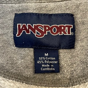 【JANSPORT】カレッジ ミネソタ大学 フットボール DRAGONS ハーフジップ スウェット US古着