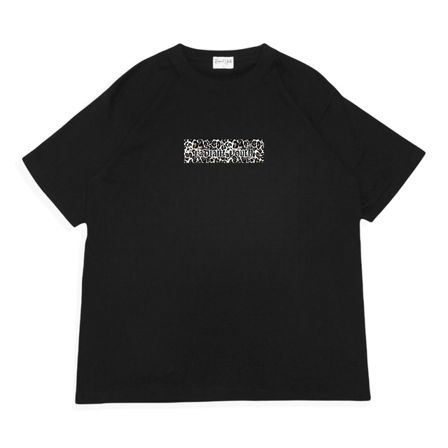 LEOPARD BOX LOGO S/S TEE