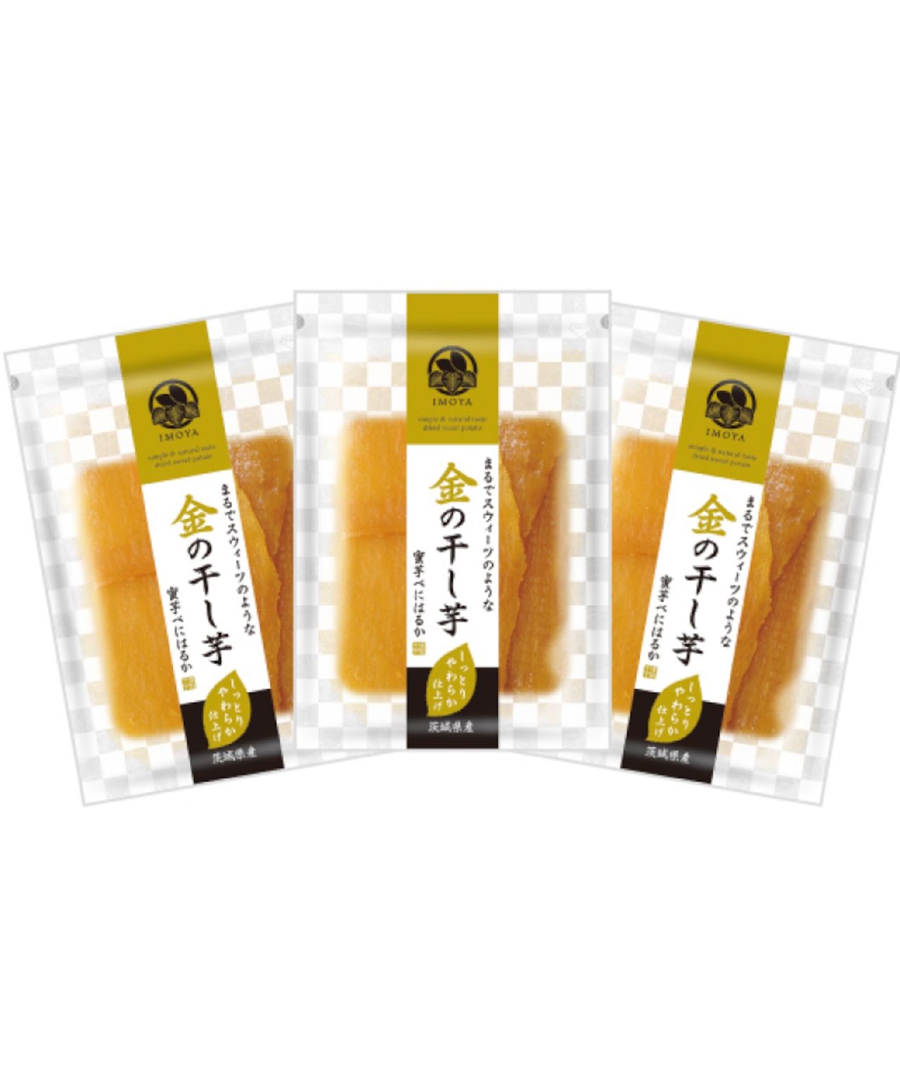 【送料無料】金の干し芋べにはるか（大袋） 3袋セット
