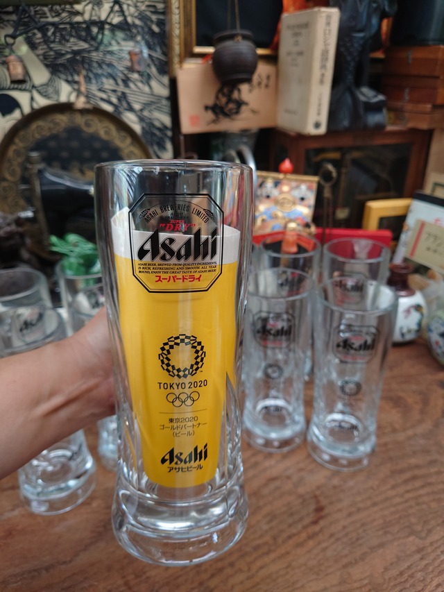送料込み】アサヒ ビールジョッキ オリンピック TOKYO2020 6個セット 