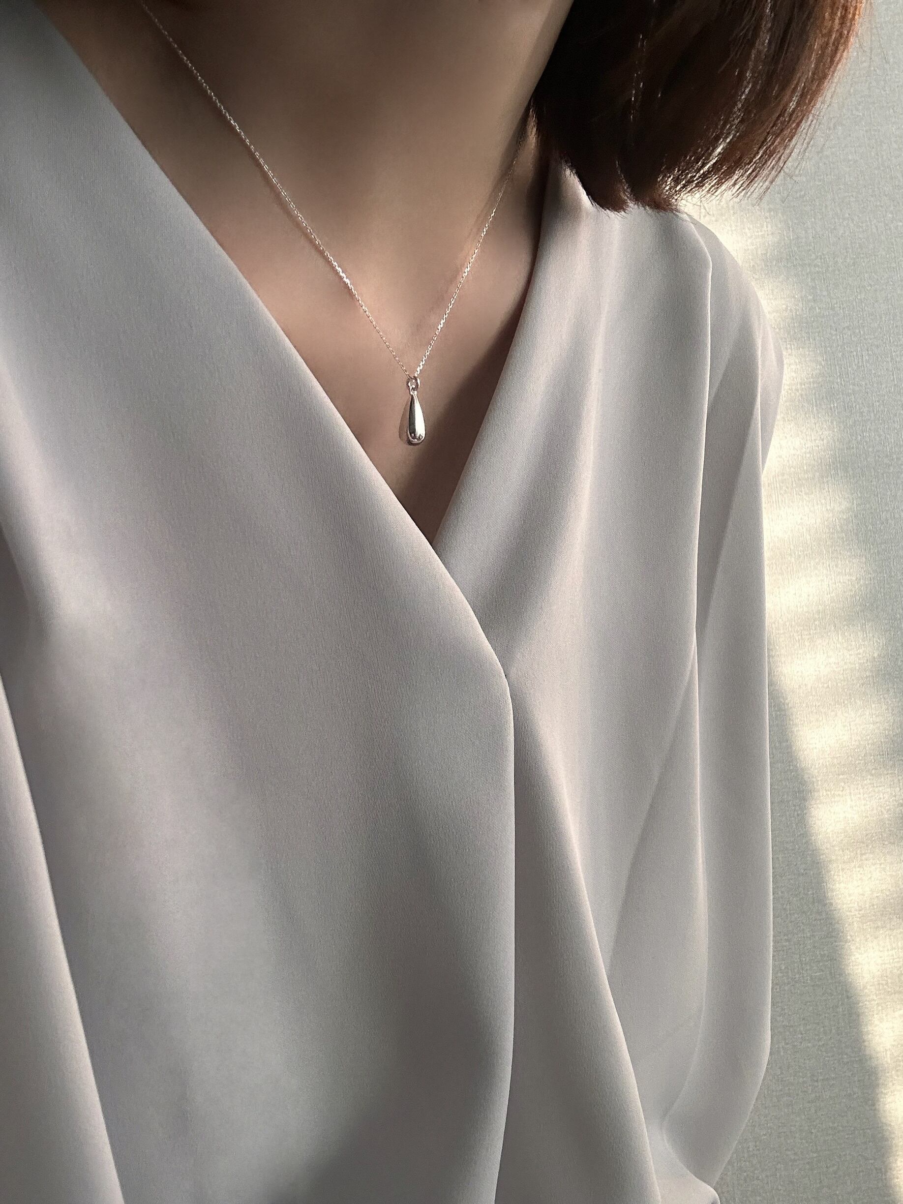 Drop necklace ◇ NS26002 | Yju