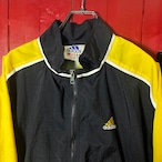 90s adidas ナイロンジャケット 黒黄 アディダス