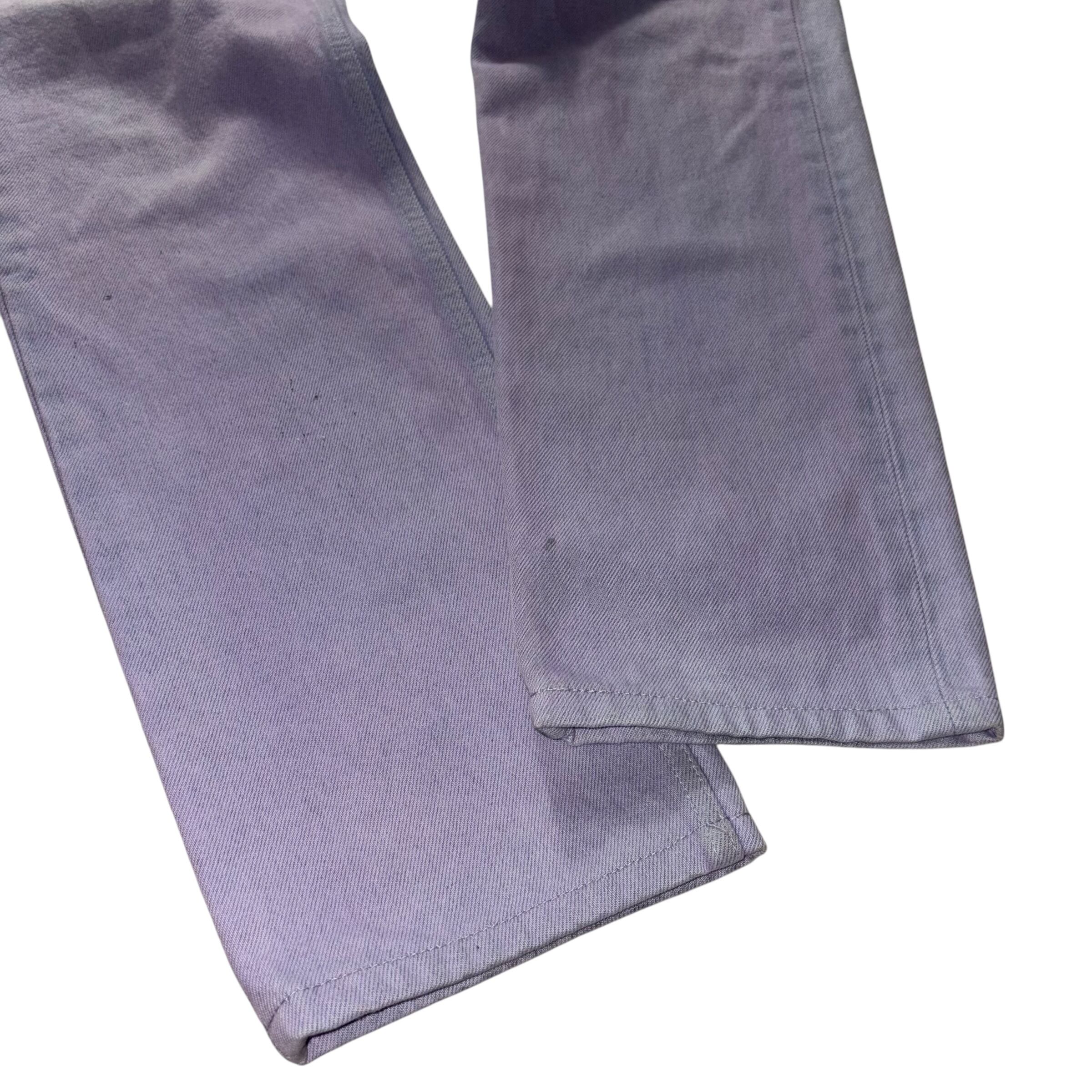 フレグラントテラピー　ラベンダー・ベルガモット, ヴェルサーチ　ブラックジーンズ VERSACE lavender color denim pants | NOIR ONLINE