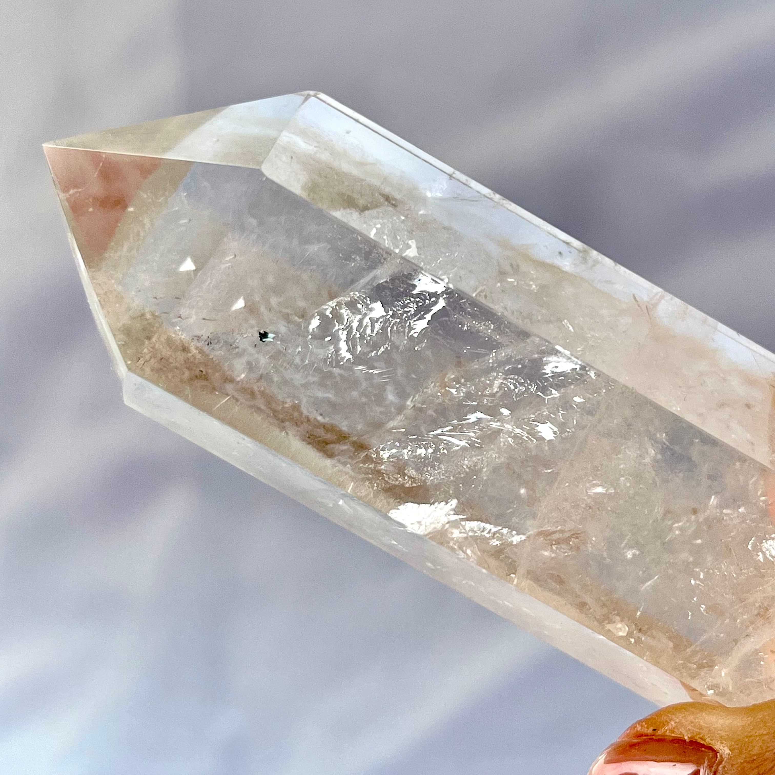 ブルーニードルインクォーツ｜Blue Needle in Quartz｜92g｜透明感と