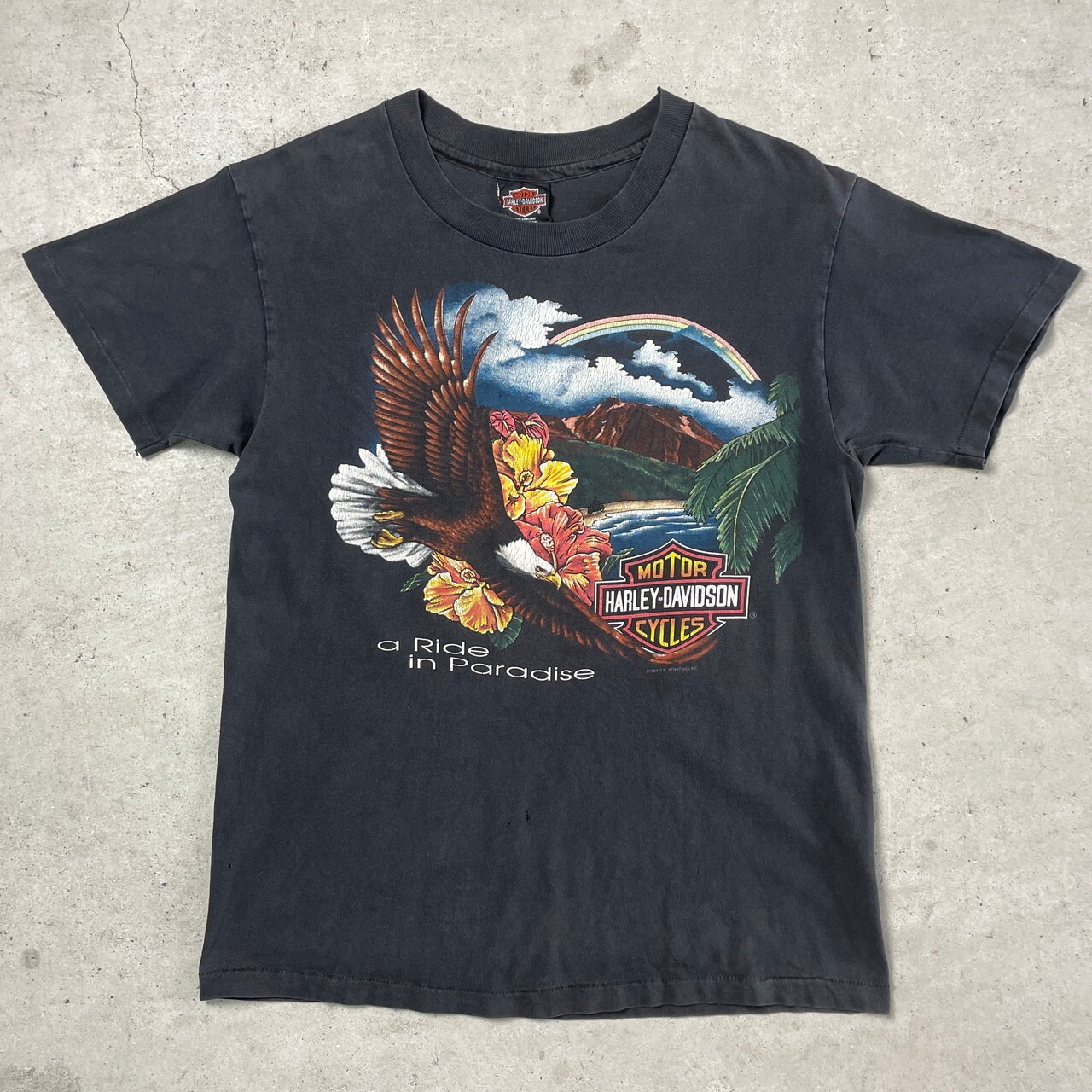 90年代 USA製 Harley-Davidson HONOLULU,HAWAII ハーレーダビッドソン 