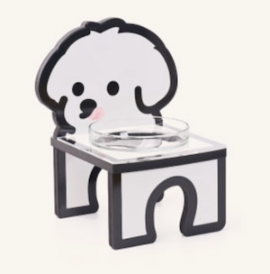 予約【OPO】Pet Bowl Stand Set (Maltese/7color)