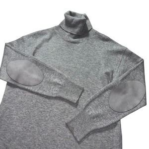 MAISON MARGIELA elbow patch long turtle knit