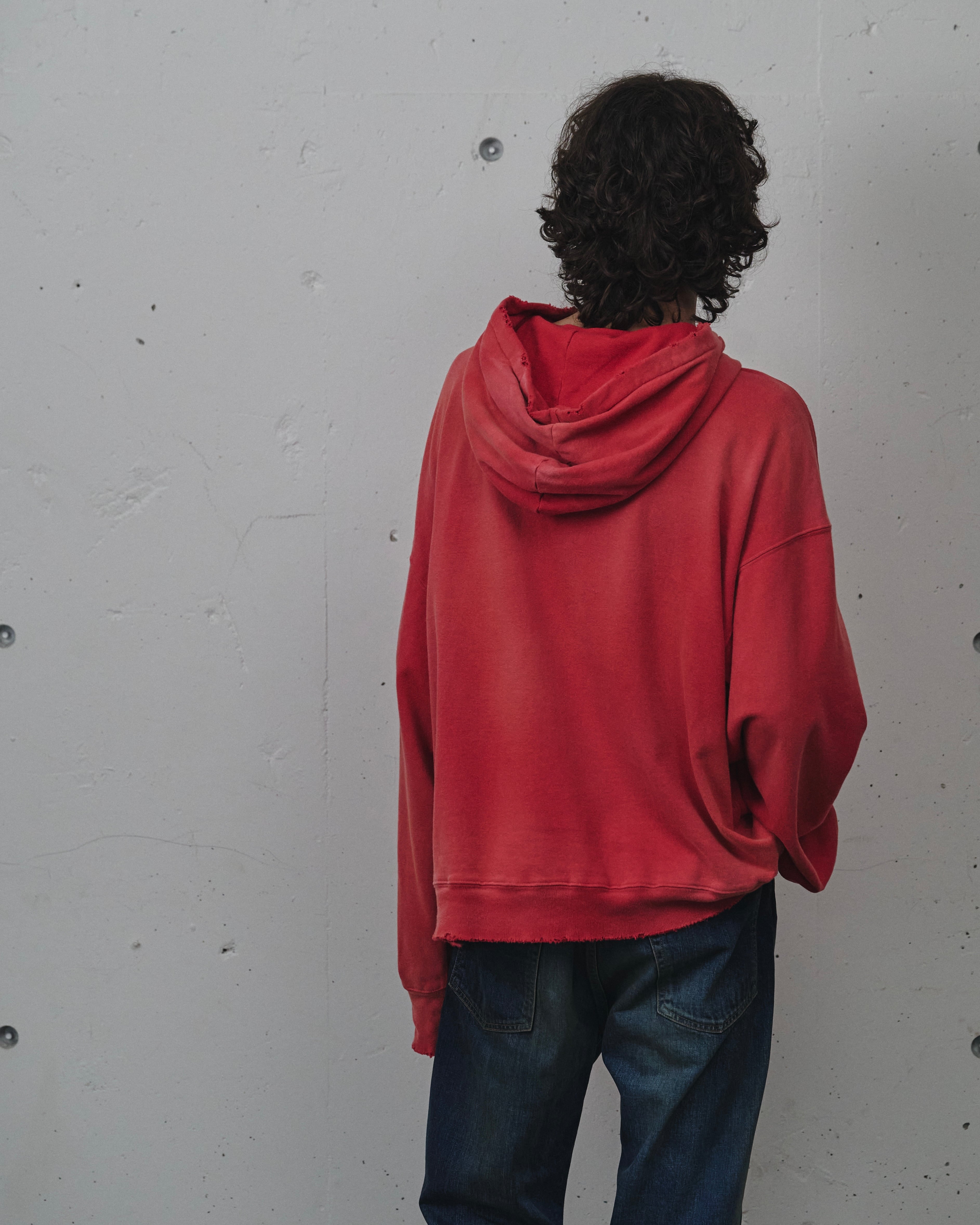 【新品未着用】ANCELLM LIGHT LOOP ZIP HOODIE 赤 LIGHT LOOP ZIP HOODIE(RED) – ANCELLM