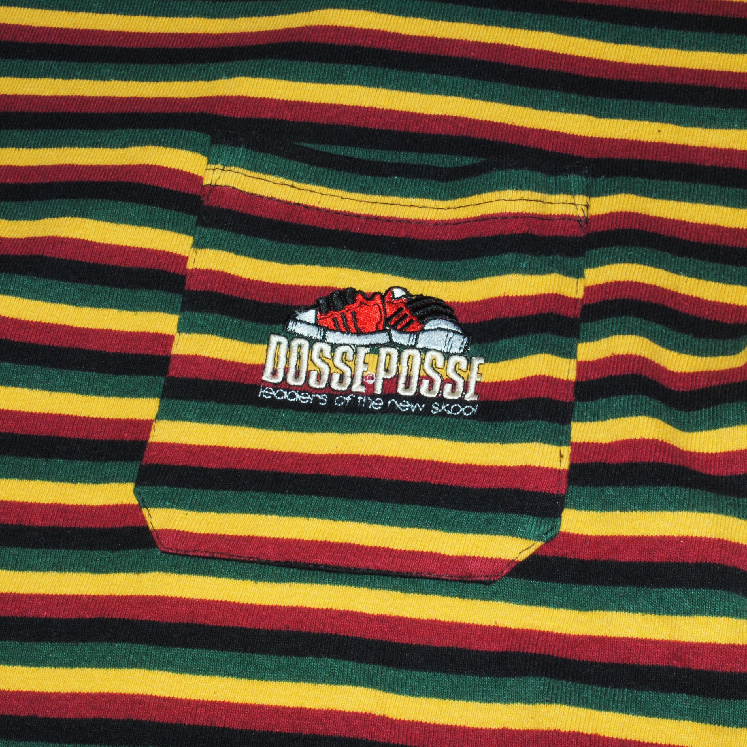 DOSSE POSSE』 90s vintage border pocket Tee | excube.e_shop