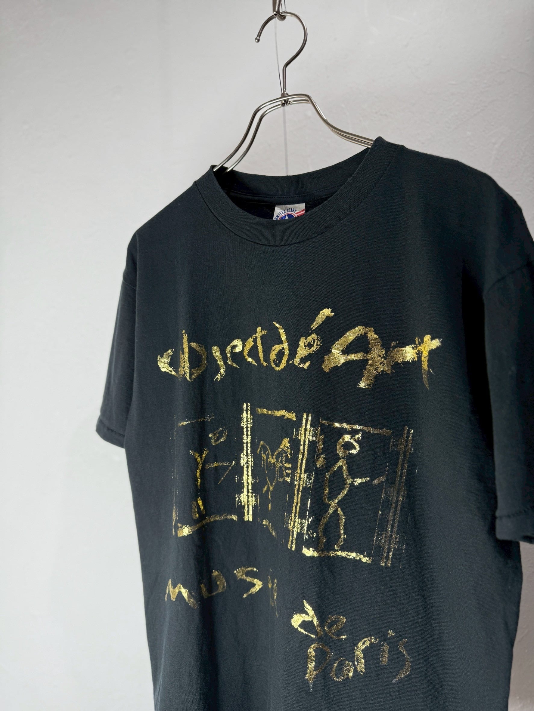 90’s USA made “Musée de Paris” Primitive Art Graphic T-shirt