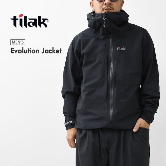 Tilac [ティラック] Evolution Jacket [10111] エヴォリューションジャケット・ジャケット・GORE-TEX・ゴアテックス・防水性・撥水性・透湿性・アウター・アウトドア・キャンプ・MEN'S [2025AW]