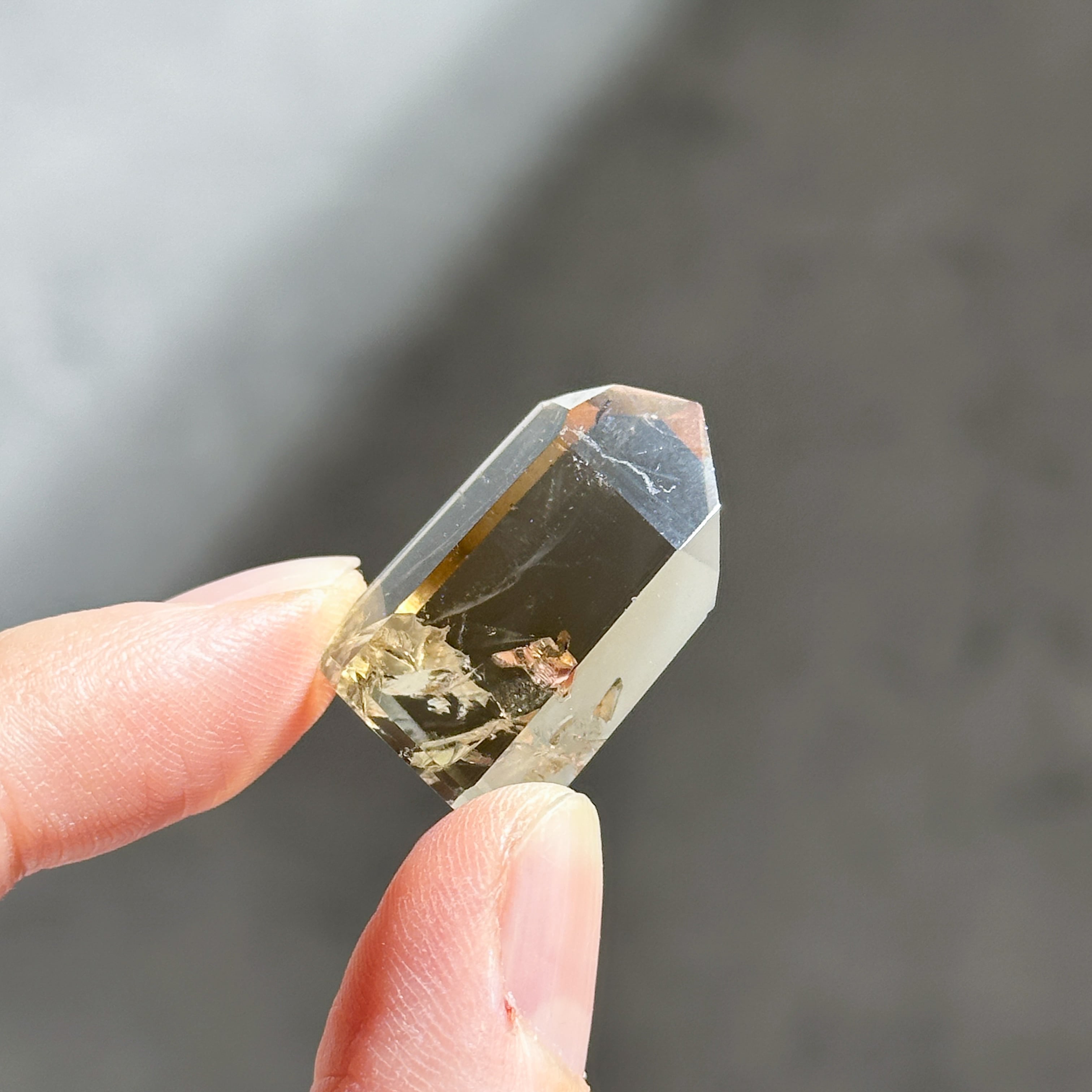 シトリン（黄水晶） タワー3個set 14◇ Citrine ◇ 天然石・鉱物