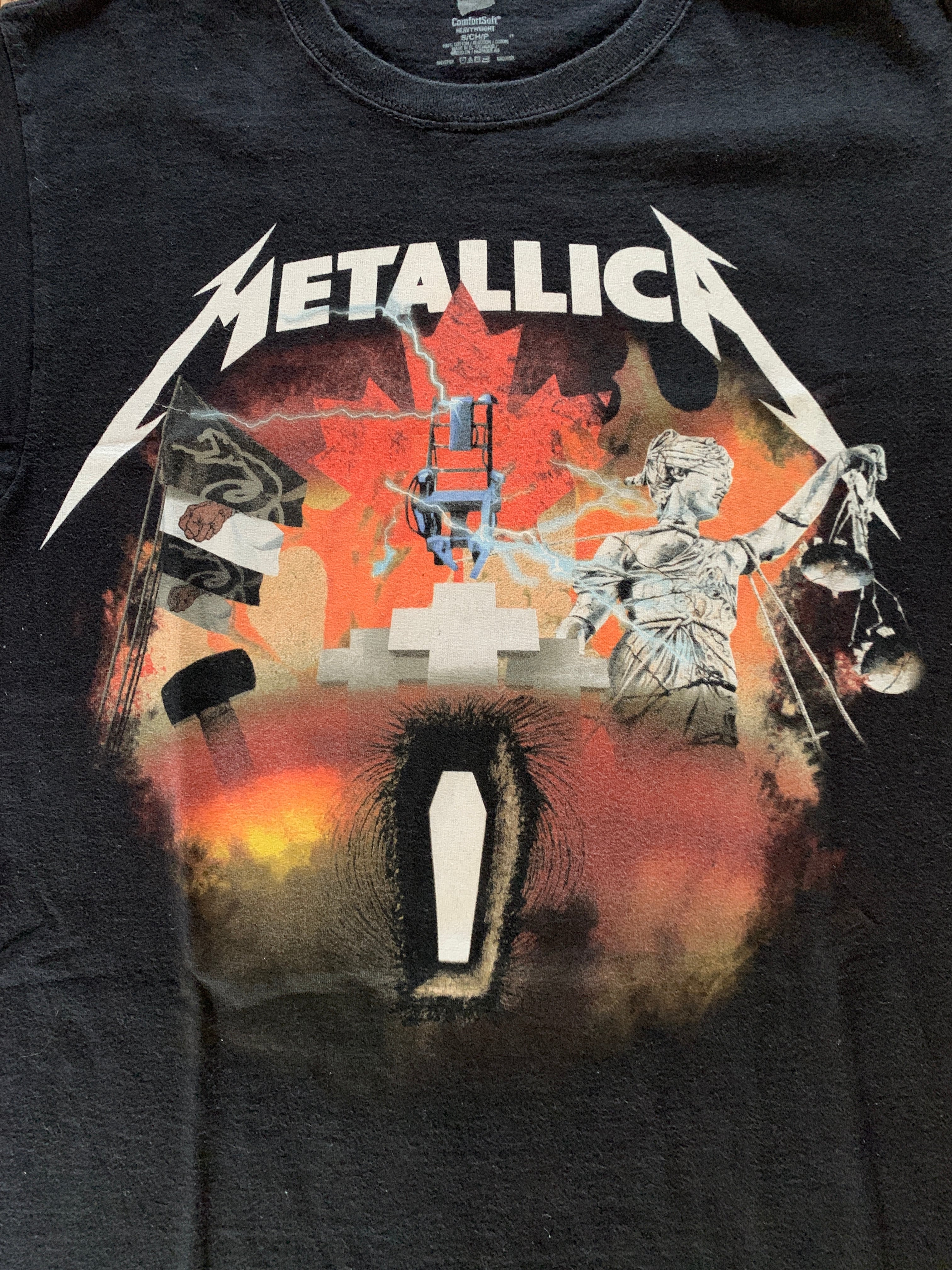 Hanes METALLICA "THE FULL ARSENAL" 両面プリント Tシャツ