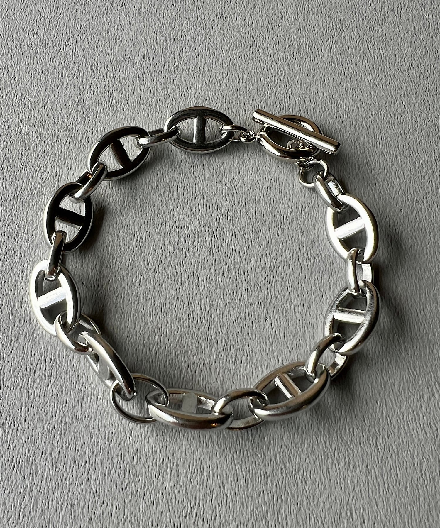 OVER THE DAY TOKYO | STAINLESS STEEL MARINE CHAIN BRACELET (SLV) OTDT-100