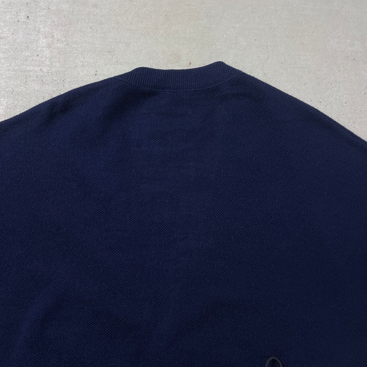 80年代 フランス製 LACOSTE ラコステ ウールニットカーディガン メンズ 