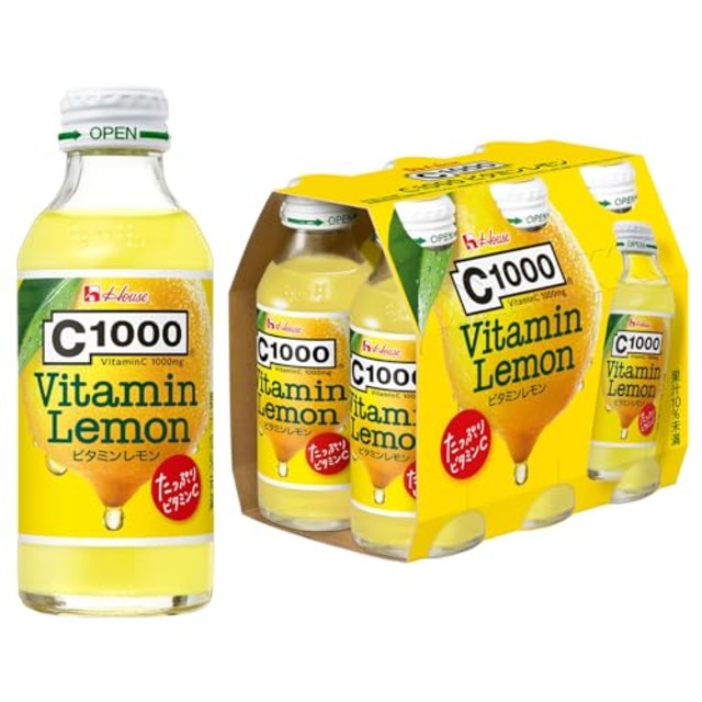 ハウス C1000 ビタミンレモン 140ml×6本 ウェルネスフーズ