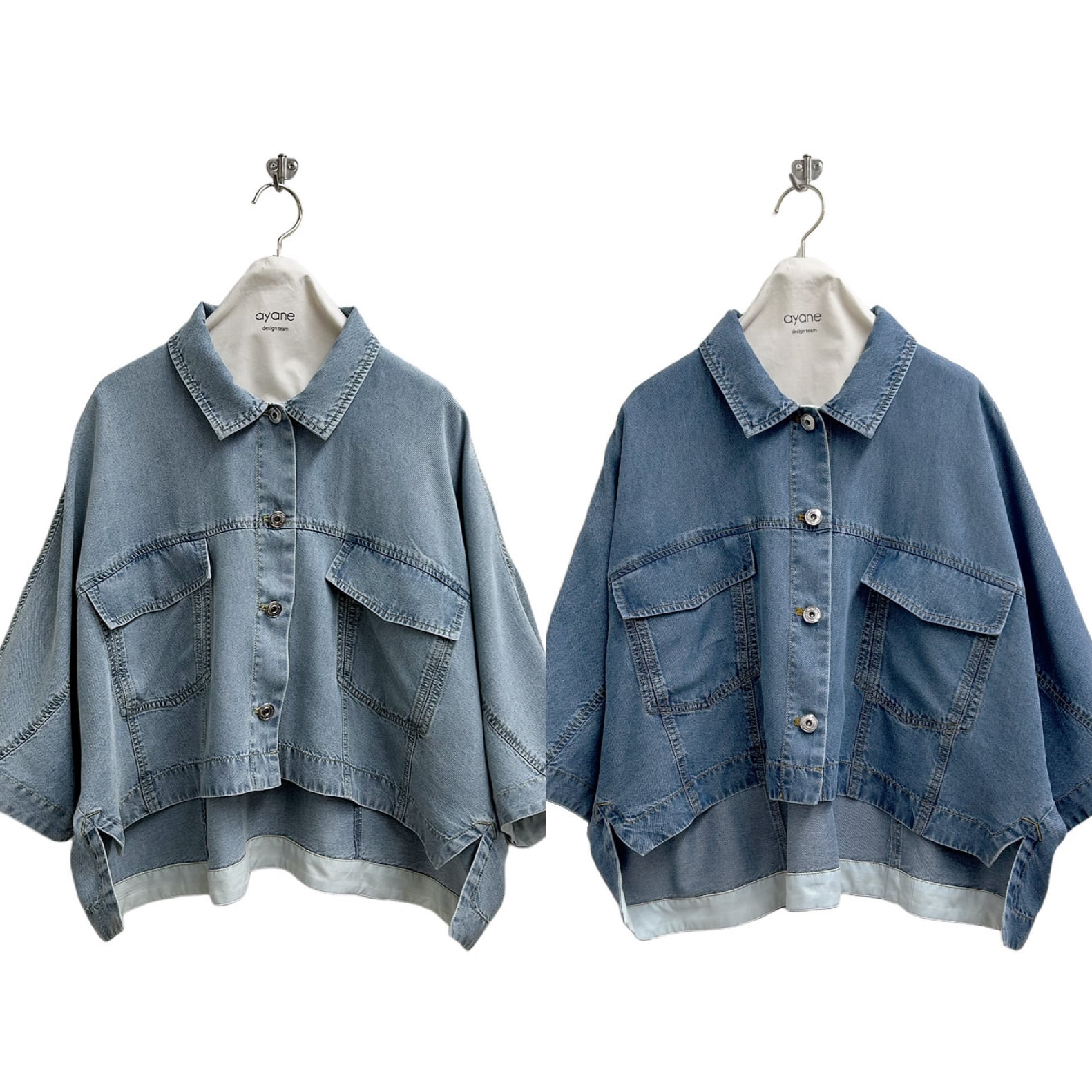 ayane【予約】テンセルデニムショート丈シャツ(N) | whispermusee
