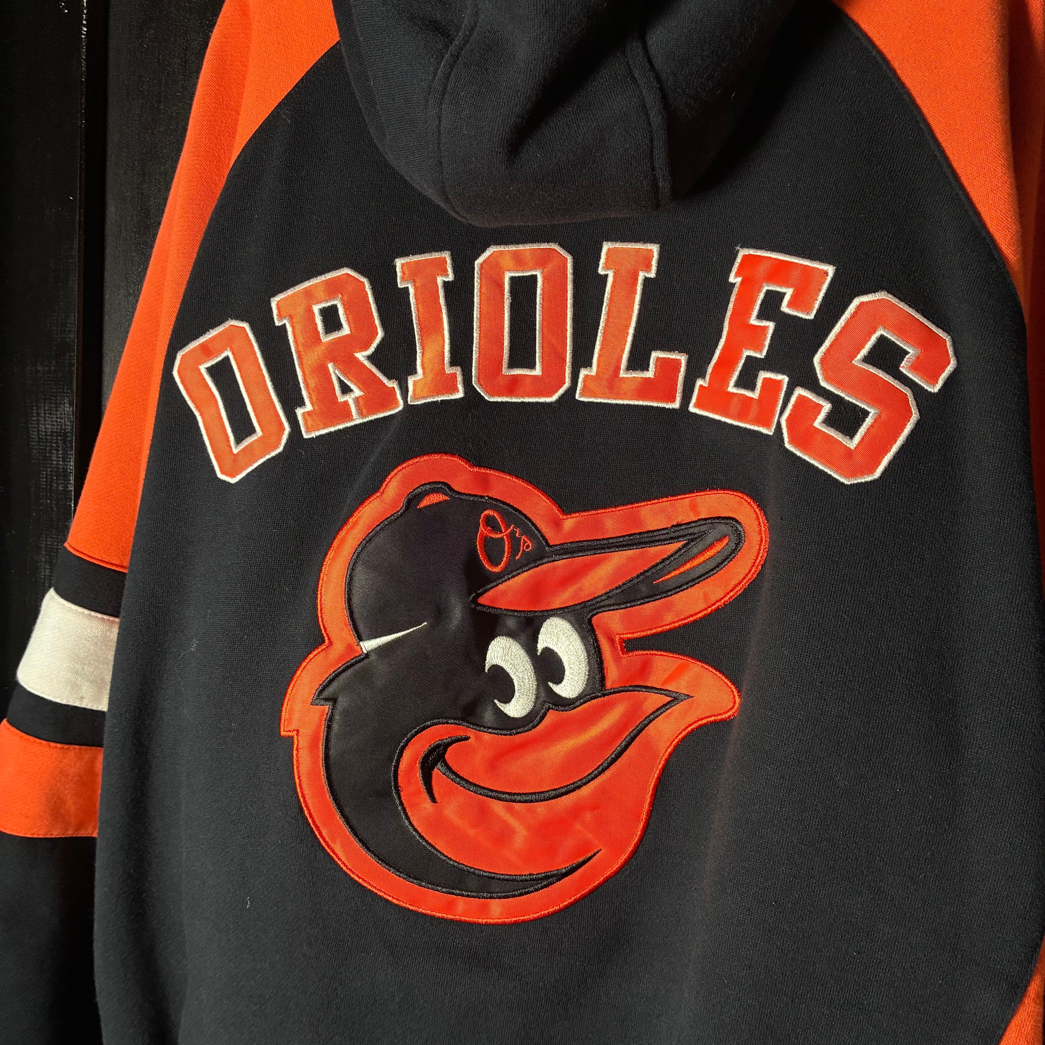 MLB ボルティモア オリオールズ ジップアップパーカー XL | 古着屋 the
