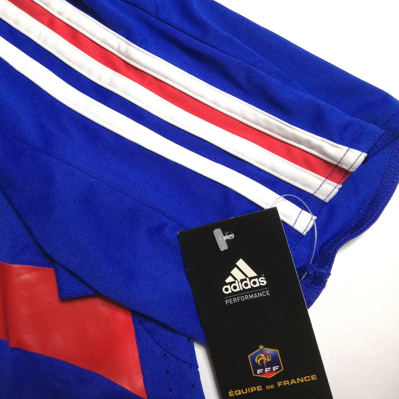 訳あり]フランス代表 2008 adidas ホーム半袖 ユニフォーム #12 HENRY