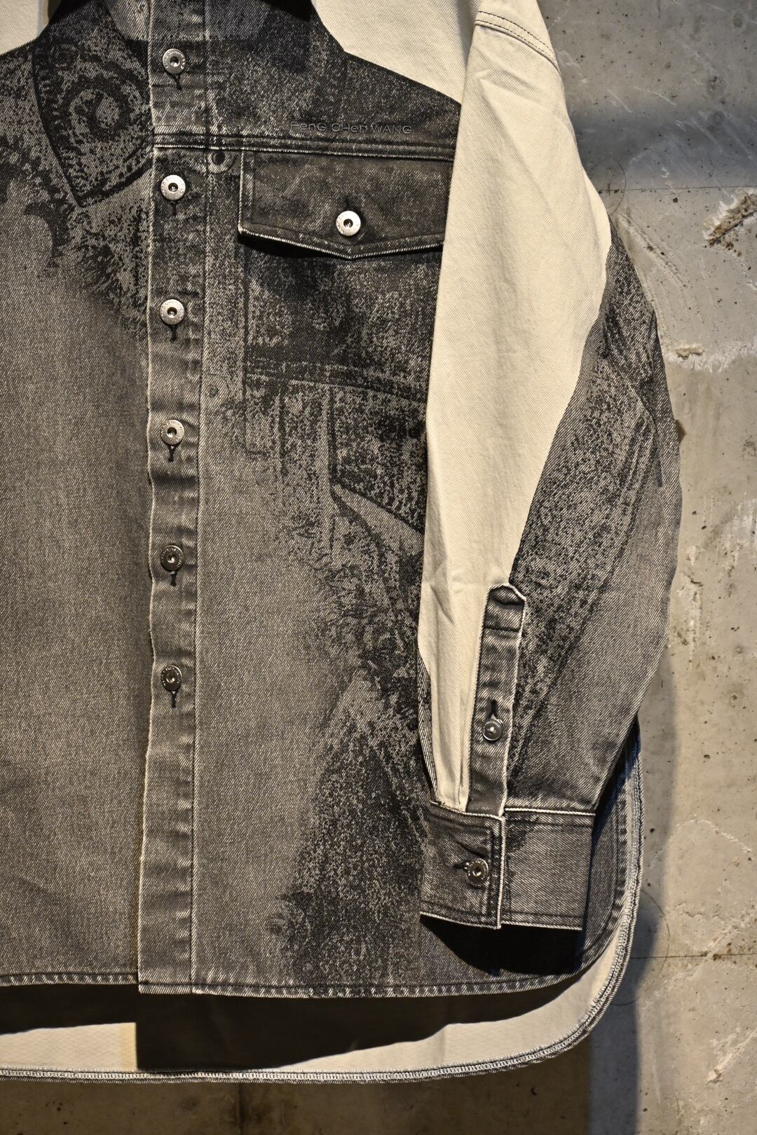 24AW FENG CHEN WANG(フェンチェンワン) / FUF18JK04B / DENIM 