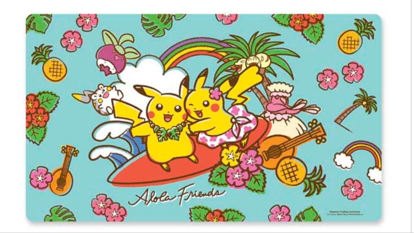 海外限定 アローラ ピカチュウ プレイマット