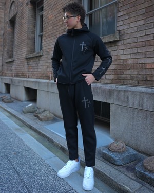 Cross Sweat Parker Black【BS25-001】