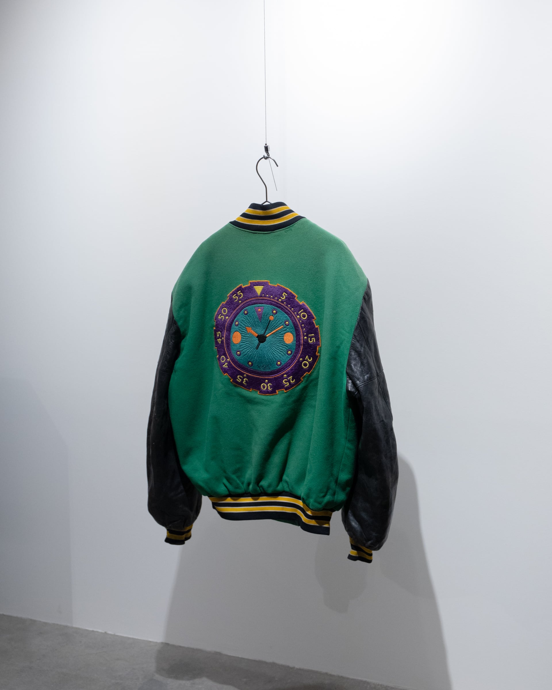 MACBETH】 マクベス 袖レザースタジャン ジャケット ワッペン刺繍 | Pay ID