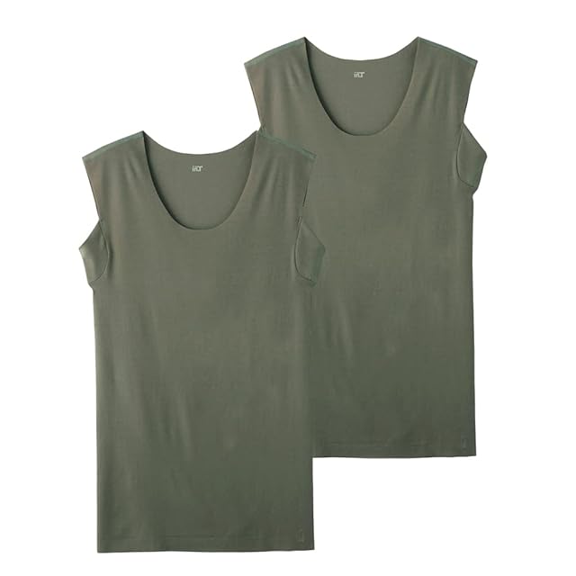 Answer4 / Dry Sleeveless Tshirt (khaki) | Pay ID