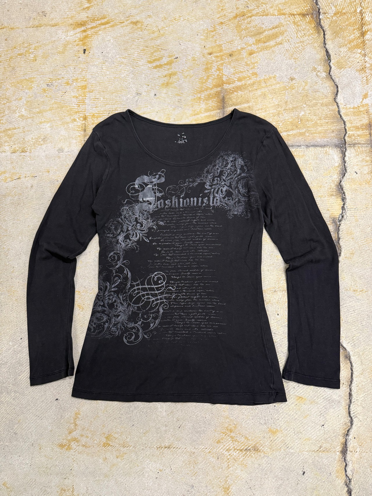 00's design long sleeve T-shirts