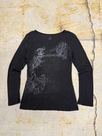 00's design long sleeve T-shirts