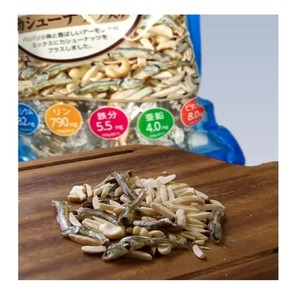 ハースフィッシュ & アーモンド カシューナッツ入り 420g