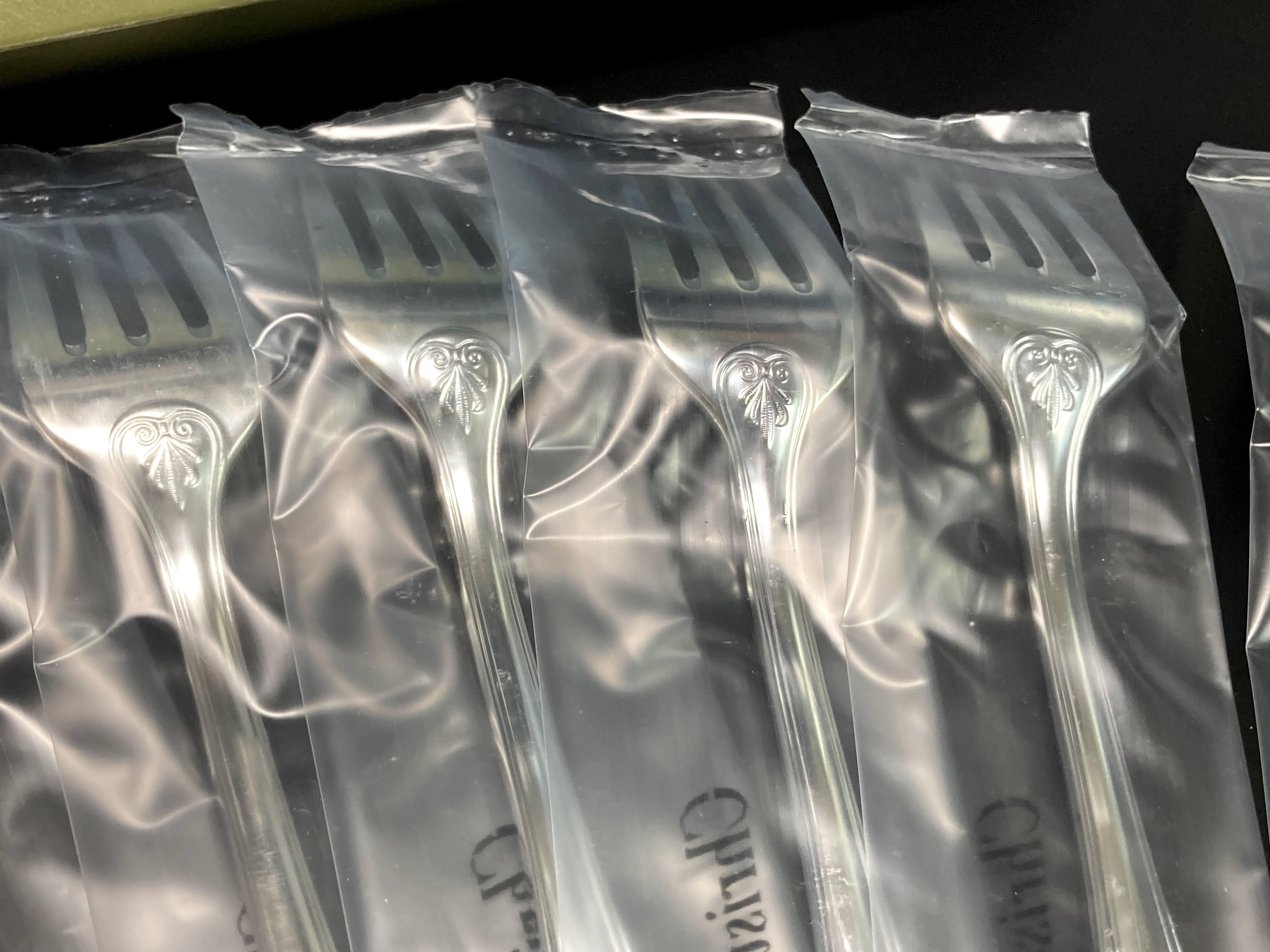 新品】未使用 Christofle クリストフル マルメゾン サラダフォーク