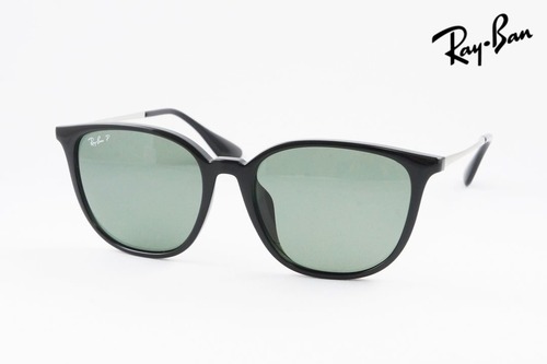 Ray-Ban 偏光 サングラス RB4348D 601/9A 57サイズ ウエリントン レイバン 正規品