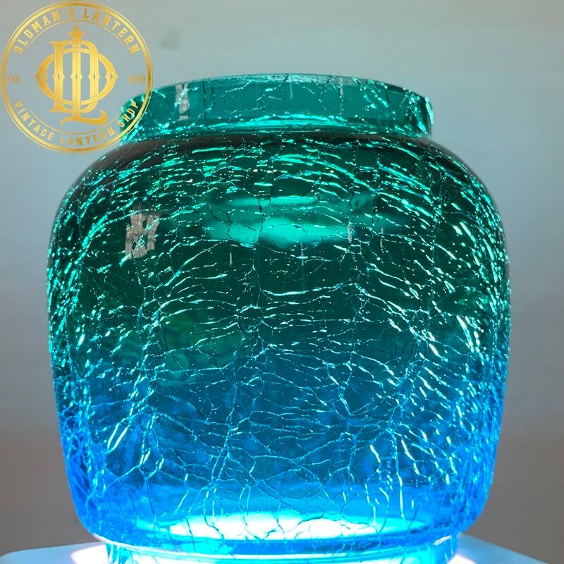 【限定】クラックグラス ブルー/エメグリ ハーフ Feuerhand ホヤ 限定】クラックグラス ブルー/エメグリ ハーフ Feuerhand ホヤ