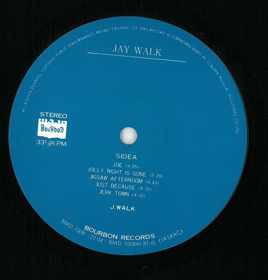 JAYWALK / J-WALK (LP) 日本盤 | 弦曲堂 Americana music ・ Vinyl
