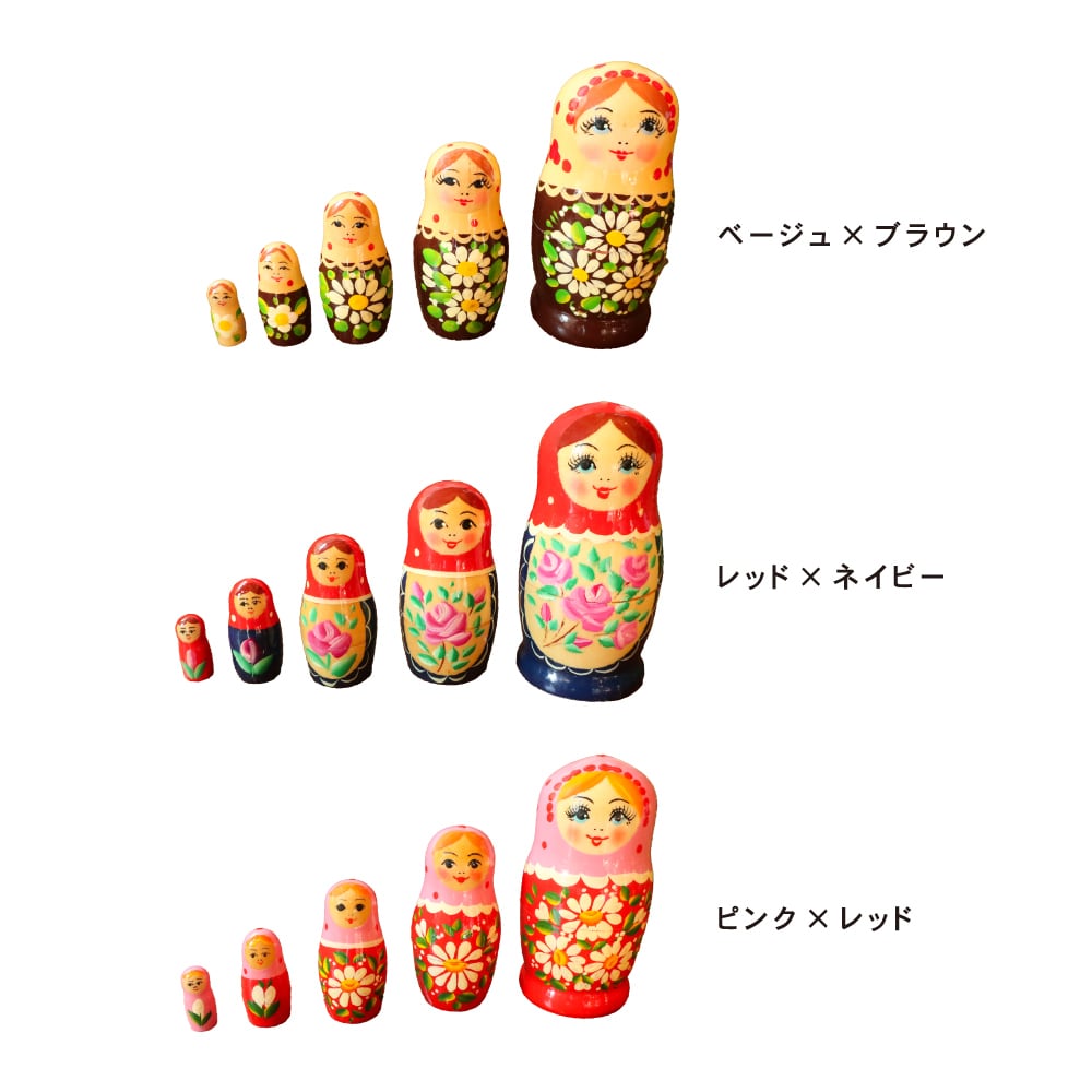 GOUACHE【グアッシュ】 マトリョーシカ 5個組 | 太陽ノ塔洋菓子店通販