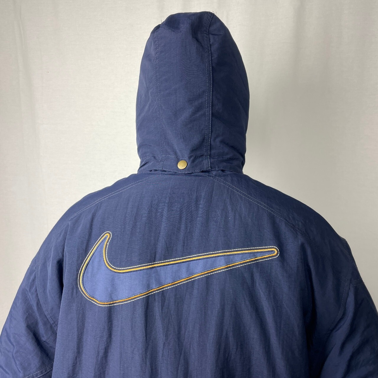 90年代 NIKE ナイキ ビッグスウォッシュ ナイロンジャケット メンズXL 