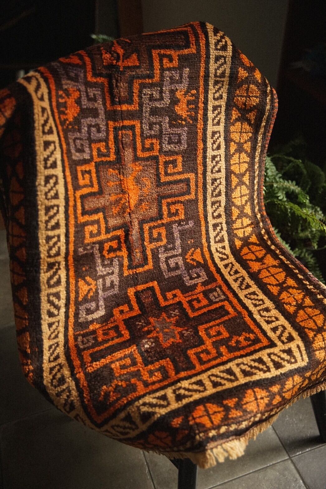 970 -Vintage Baluch rug