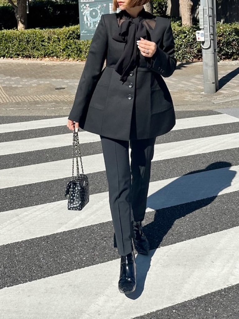 ダックジャケット Madeleine ブラック | Cygne