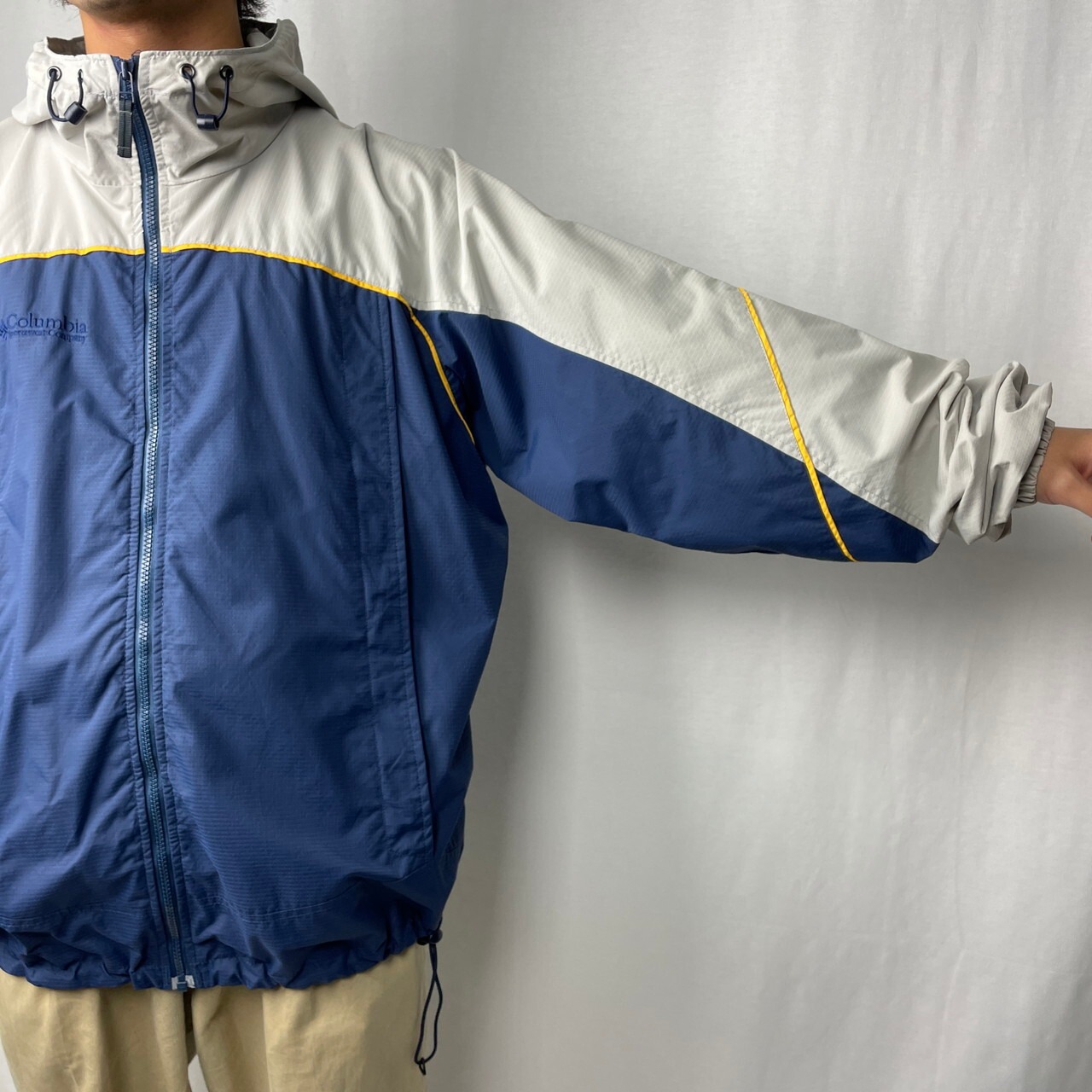 00年代 Columbia コロンビア マウンテンパーカー ハイネック メンズXL 