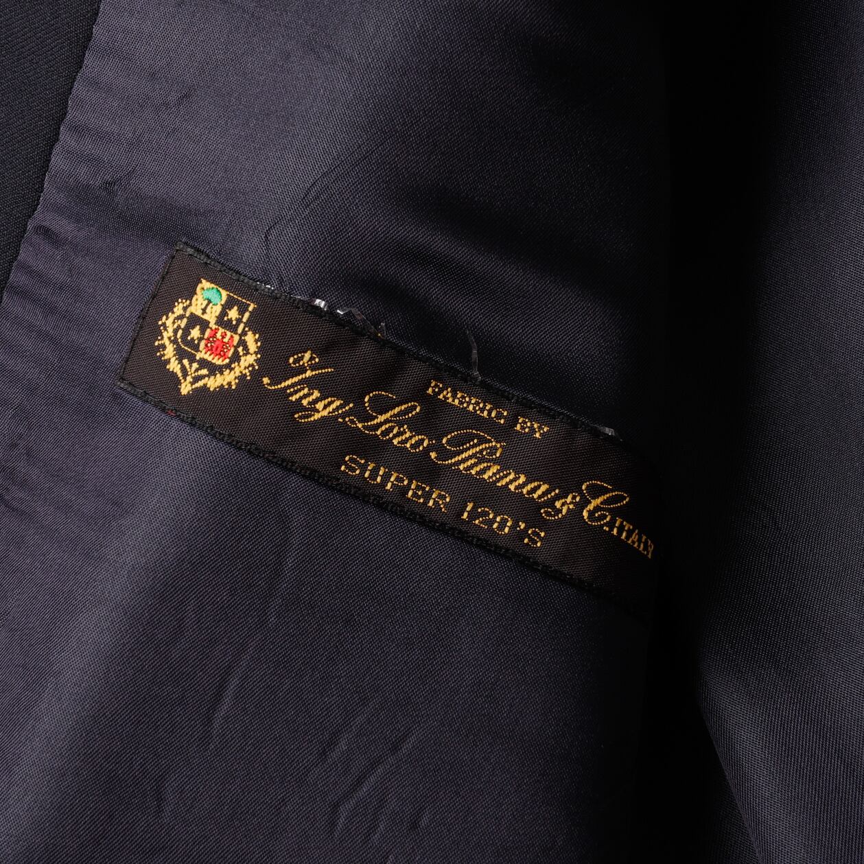 美品】BROOKS BROTHERS Loro Piana wool Navy blazer boys size18