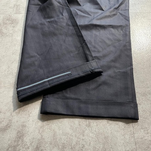 90s balenciaga ブラックスラックス ストライプ 日本製 【W35】 詳細写真8