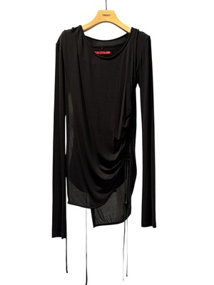 【26AW | WOMEN】MUKCYEN ムッシャン /  トップス / skin wrap core top M269TS06