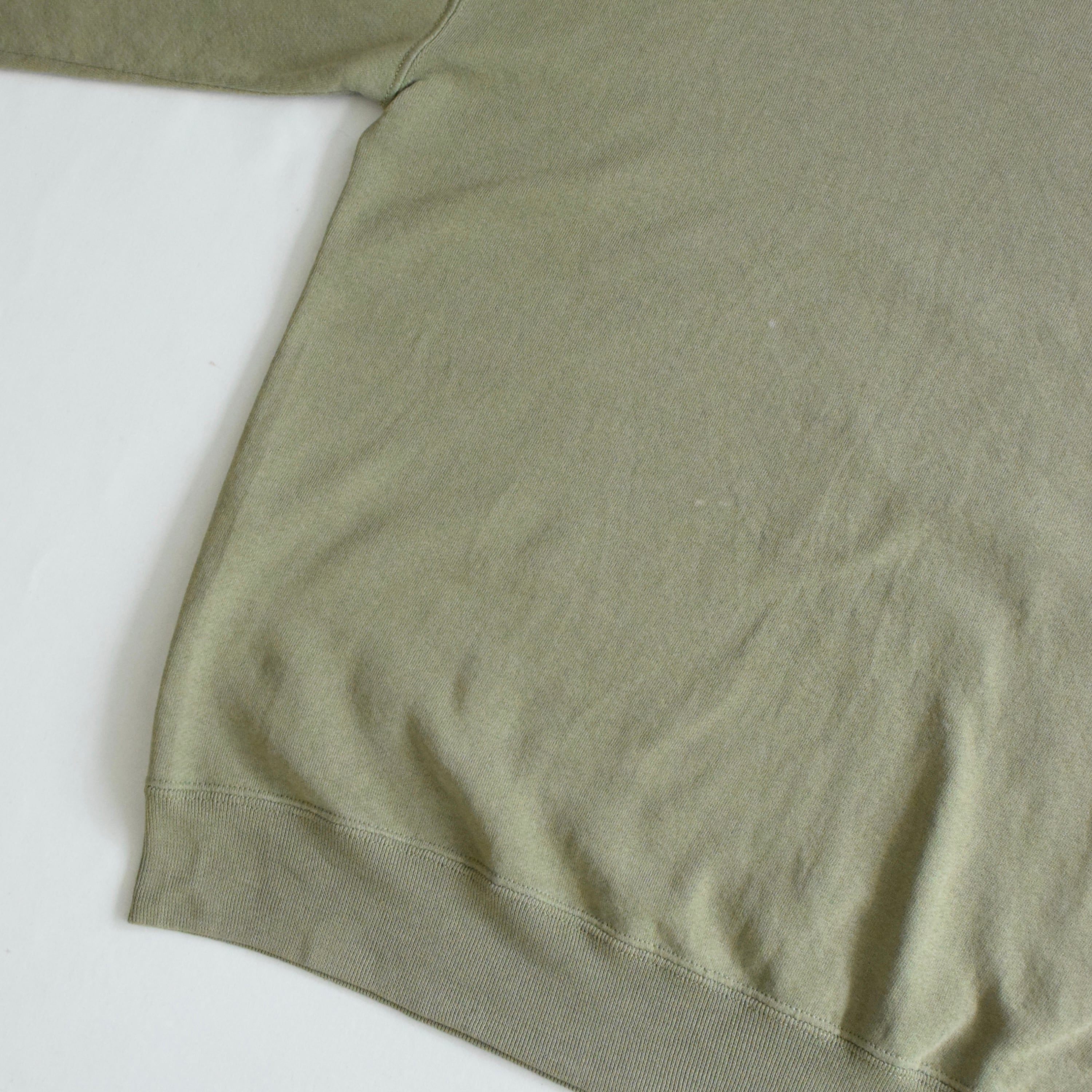 90's USA製 RUSSELL ATHLETIC スウェット メンズXL 薄グリーン 無地