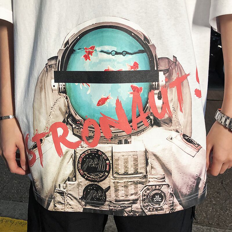 全2色 Tシャツ カットソー プリント カジュアル おしゃれ