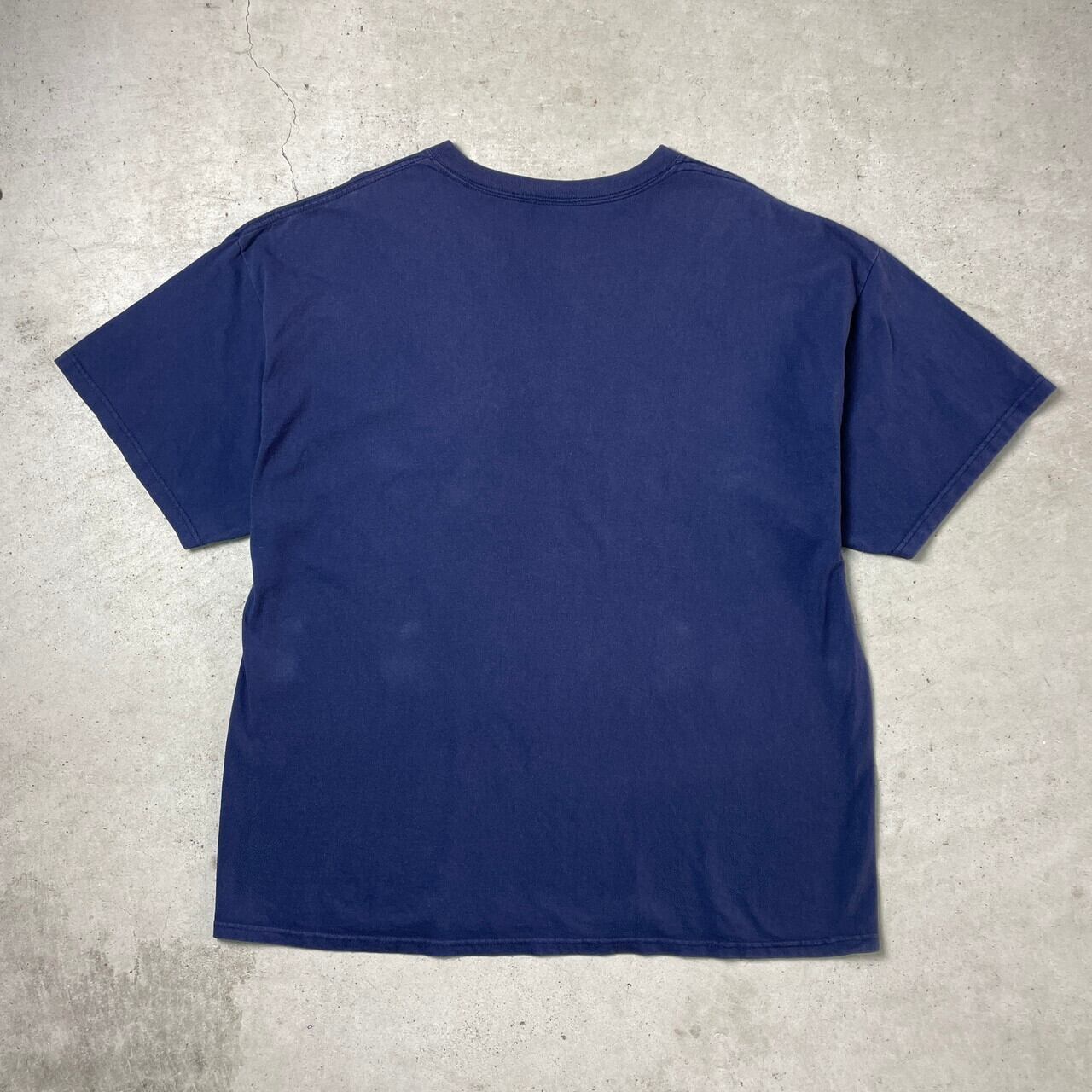 00年代 MLB NEW YORK YANKEES チームロゴ プリント Tシャツ メンズ2XL